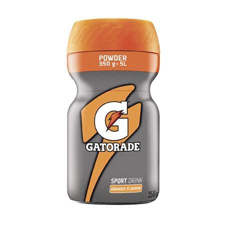 Gatorade Pulver - Orange, 350 gr. (giver 5 liter)