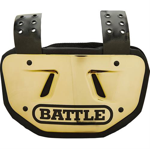 Battle Back Plate Gold - Adult