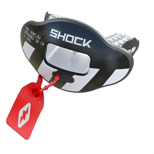 Shock Doctor Max AirFlow 3D Stitch - Hvid/sort