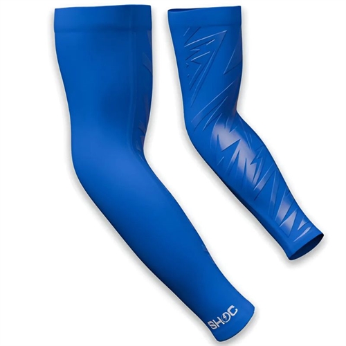 SHOC SuperGrip compression arm Sleeve (1 par) - Royal