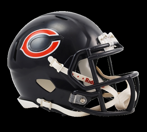 Chicago Bears NFL Speed Mini Hjelm