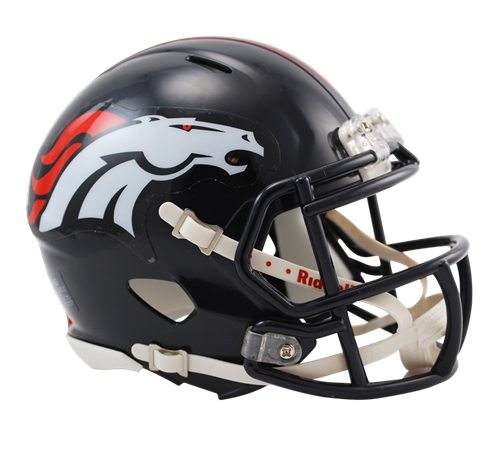 Denver Broncos NFL Speed Mini Hjelm