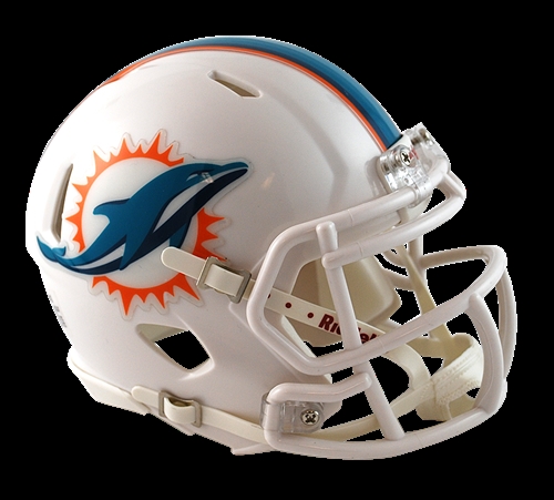 Miami Dolphins NFL Speed Mini Hjelm