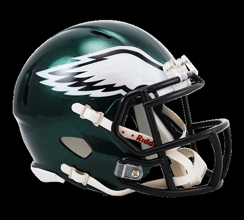 Philadelphia Eagles NFL Speed Mini Hjelm