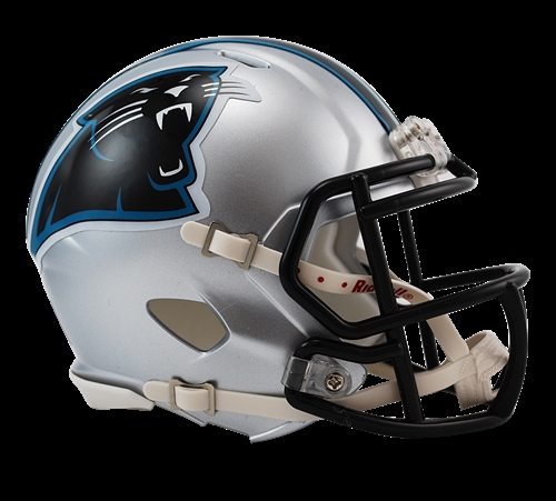 Carolina Panthers NFL Speed Mini Hjelm