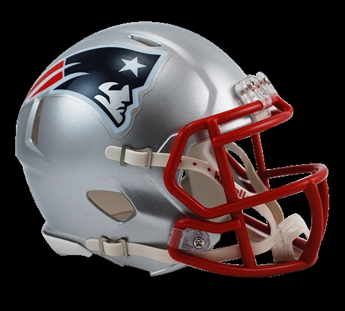 New England Patriots NFL Speed Mini Hjelm