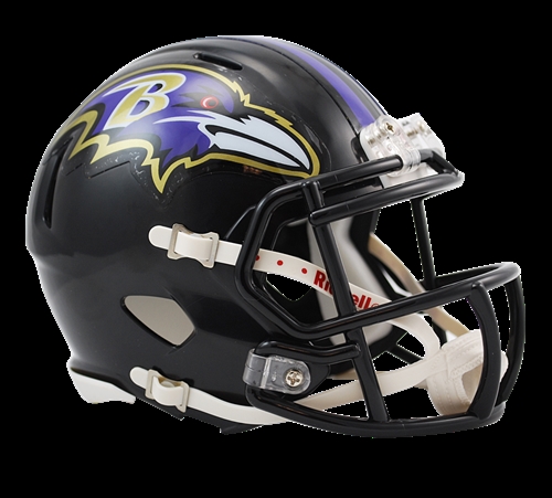 Baltimore Ravens NFL Speed Mini Hjelm