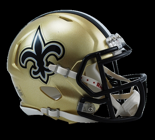 New Orleans Saints NFL Speed Mini Hjelm