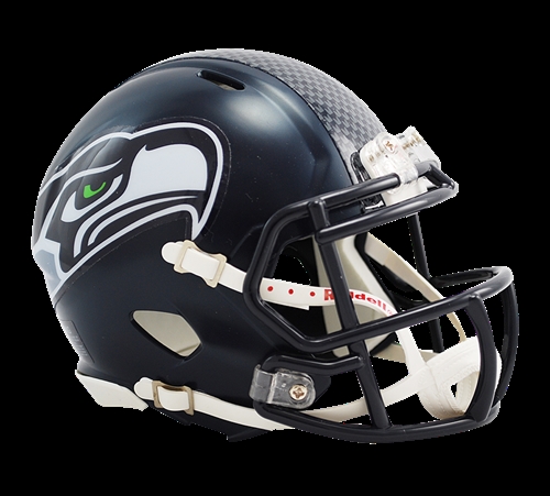 Seattle Seahawks NFL Speed Mini Hjelm