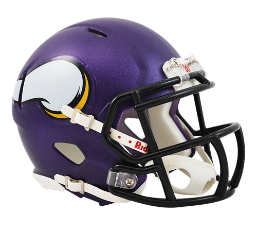 Minnesota Vikings NFL Speed Mini Hjelm
