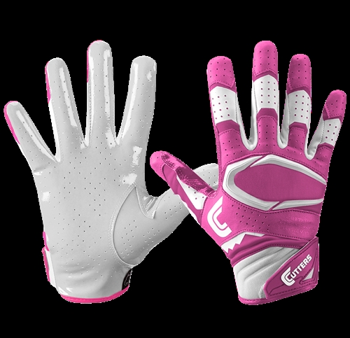 Cutters S451 Rev Pro 2.0 handsker, Youth - Pink