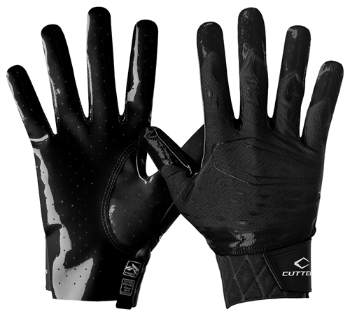 Cutters CG10440 Rev Pro 5.0 Receiver Gloves Solid - sort