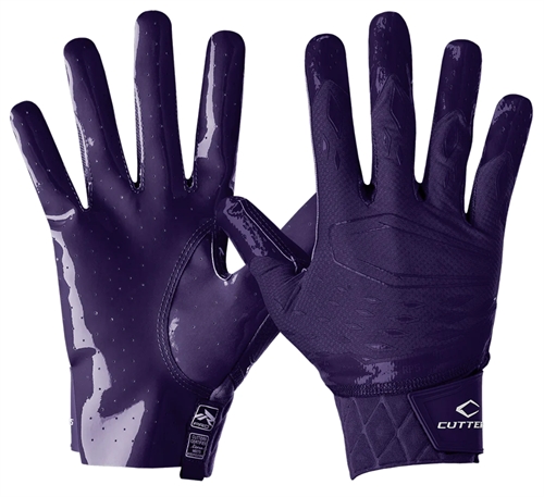 Cutters CG10440 Rev Pro 5.0 Receiver Gloves Solid - purple