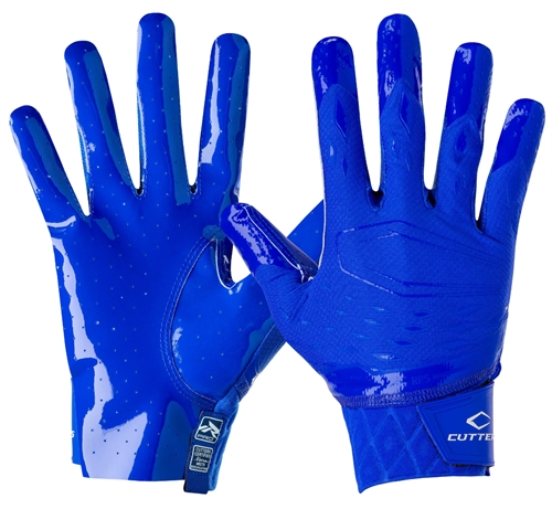 Cutters CG10440 Rev Pro 5.0 Receiver Gloves Solid - royal blå (L)