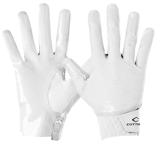 Cutters CG10440 Rev Pro 5.0 Receiver Gloves Solid - hvid