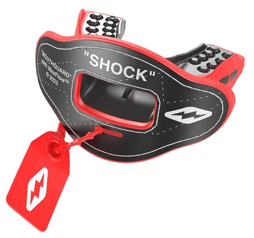 Shock Doctor Max AirFlow 3D Stitch - Sort/rød