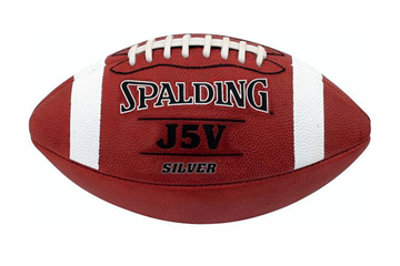 Spalding 'J5V SILVER' læder football