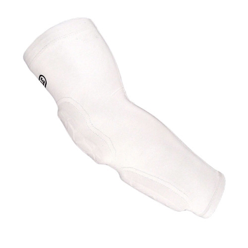 Battle Football Full Arm Padded Sleeve (1 stk) - Hvid