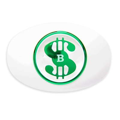 BATTLE OXYGEN Money Spinner, White w. Green $