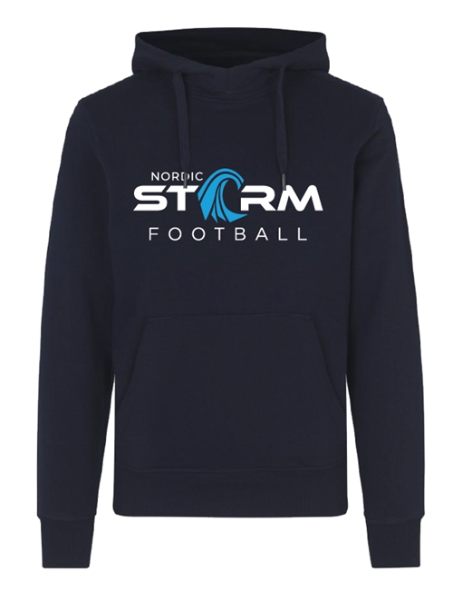 Nordic Storm Hoody, Navy - Big Logo (Kids)