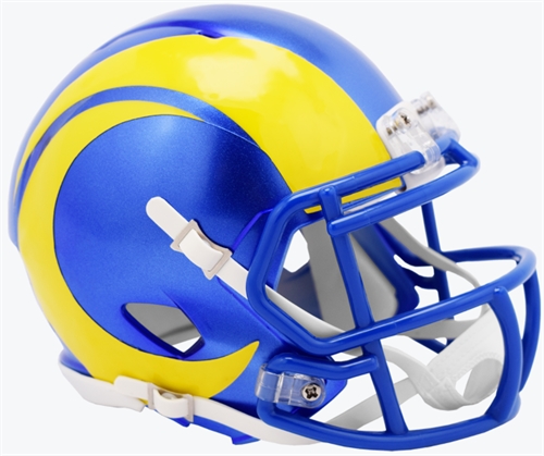 Los Angeles Rams NFL Speed Mini helmet