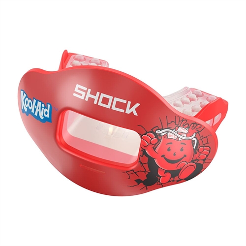 Shock Doctor Kool-Aid Max AirFlow Football Mouthguard - Cherry