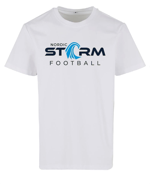 Nordic Storm T-shirt, White - Big Logo