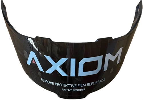 Riddell Axiom Visors Smoke Open