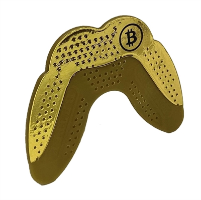 Battle Ultra-Slim Football Mouthguard - Gold