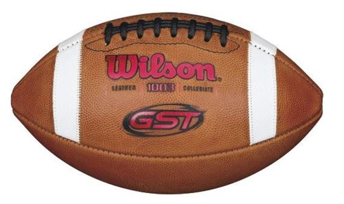 Wilson NCAA 1003 Prestige GST Læder Game Ball  - RED ID