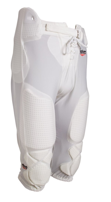 Schutt DNA All In One Football Pant, Adult incl. Pads - hvid