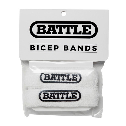 Battle Biceps Bands - 2 stk., hvid