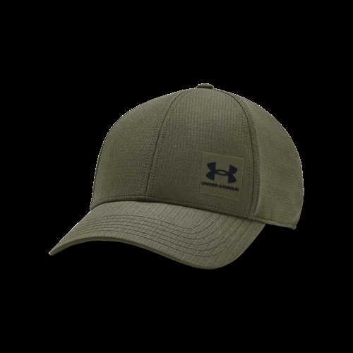 Men\'s UA ArmourVent Stretch Fit Cap - Marine OD Green