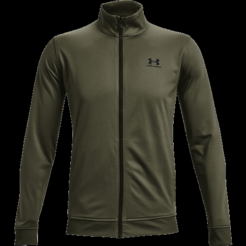 UA Sportstyle Tricot Jacket - Marine OD Green