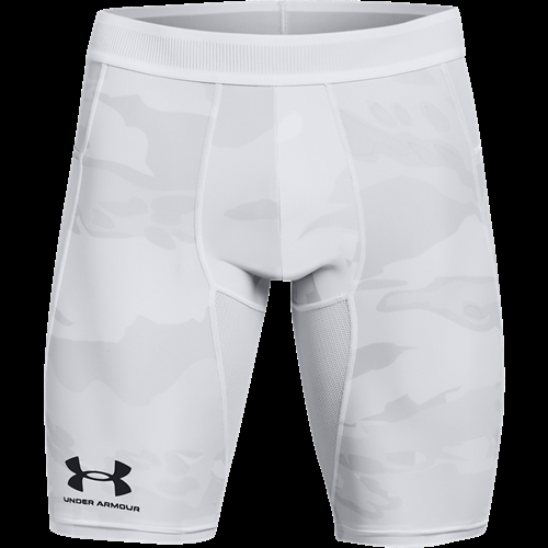 Men's UA HeatGear® Iso-Chill Compression Printed Shorts - Hvid