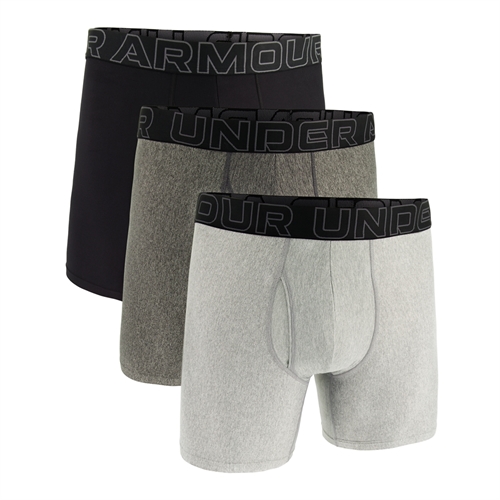 Men\'s UA Performance Tech™ 6" Boxerjock®, 3-Pack - Steel 