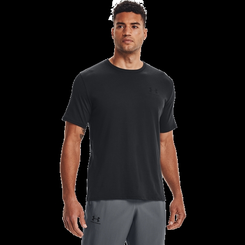 Men's UA Sportstyle Short Sleeve Shirt - Sort