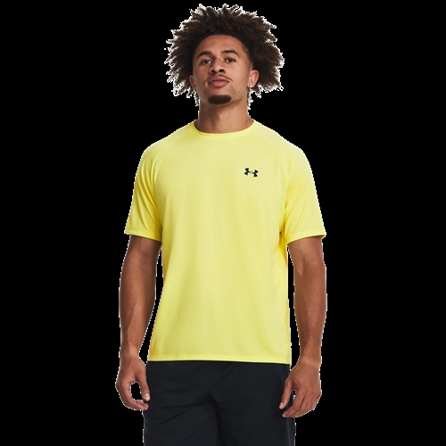 Men's UA Tech™ 2.0 Textured Short Sleeve T-Shirt - Lime Yellow