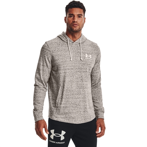 Under Armour Rival Terry LC Hoodie - Onyx hvid