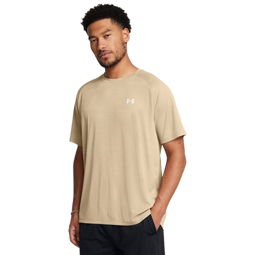 Men\'s UA Tech™ Textured Short Sleeve - City Khaki