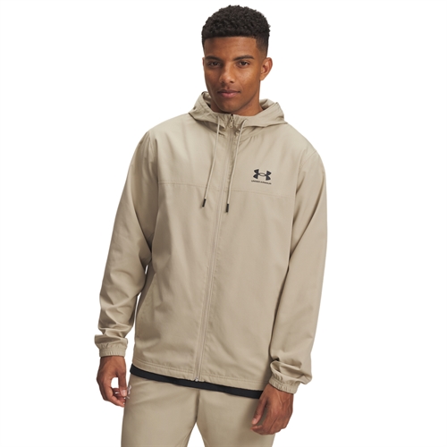 UA Rival Woven Windbreaker - Khaki