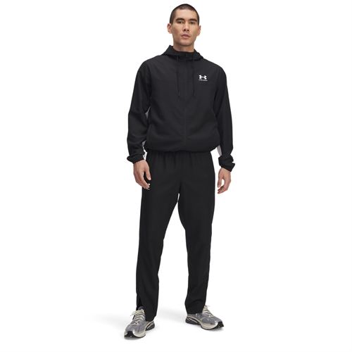 UA Rival Woven Windbreaker Pant - Sort