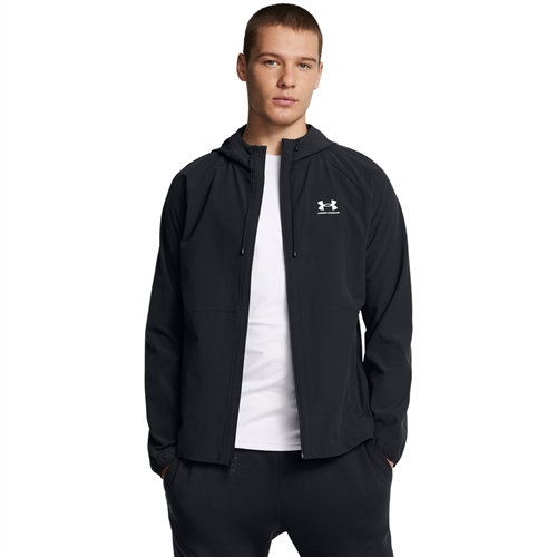 UA Vibe Woven Jacket - Sort