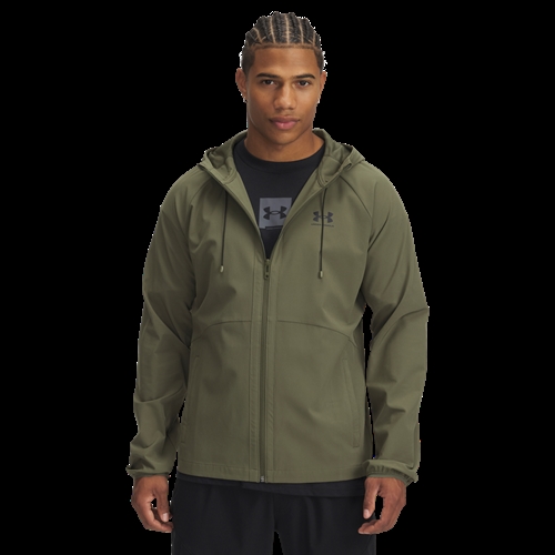 UA Stretch Woven Windbreaker EU - Hyper Green